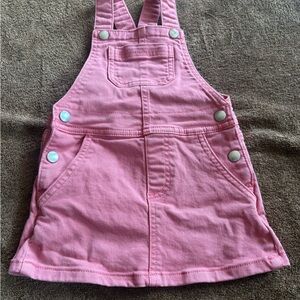 Tucker + Tate Pink Kids Overall Dress